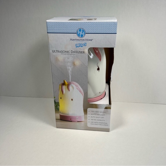 Ultrasonic Diffuser Unicorn Huntington Home Kids 100ml NIB - Picture 5 of 8